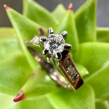 Load image into Gallery viewer, Pre-Loved 18ct White Gold and Diamond Engagement Ring