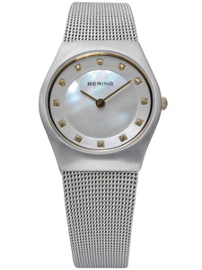Bering Classic Brushed Silver Ladies Watch 11927-004