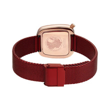 Load image into Gallery viewer, Bering Pebble Polished Red/Rose Gold Ladies Watch