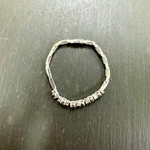 Load image into Gallery viewer, Preloved 18ct White Gold Sapphire & Diamond Bracelet