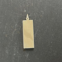 Load image into Gallery viewer, Preloved Sterling Silver Heavy Ingot Pendant