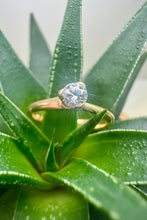Load image into Gallery viewer, Preloved 18ct Yellow Gold 0.17ct Diamond Ring