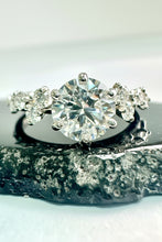 Load image into Gallery viewer, Platinum 1.33ct Diamond Engagement Ring