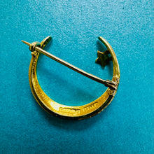 Load image into Gallery viewer, Preloved 15ct Yellow Gold & Pearl Antique Brooch