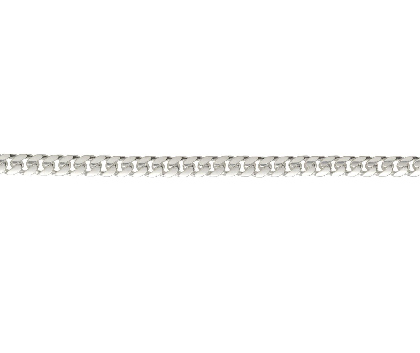 Sterling Silver Curb Chain Bracelet 8.5