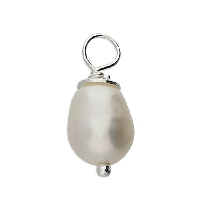 Sterling Silver Tiny Pearl Pendant and Chain