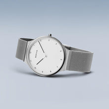 Load image into Gallery viewer, Bering Mens Ultra Slim Polished & Brushed Silver Watch