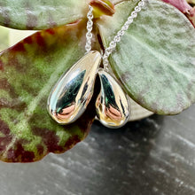 Load image into Gallery viewer, Sterling Silver Double Teardrop Pendant Chris Lewis