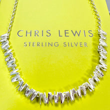 Load image into Gallery viewer, Sterling Silver 'Cinnamon' Bark Effect Necklace Chris Lewis
