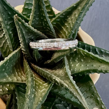 Load image into Gallery viewer, Preloved Platinum Full Eternity / Wedding Ring 0.60ct Diamond