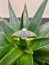 Load image into Gallery viewer, Preloved 18ct & Platinum Old Cut Diamond Ring