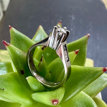 Load image into Gallery viewer, Pre-Loved 18ct White Gold and Diamond Engagement Ring