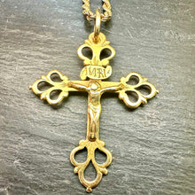 Load image into Gallery viewer, Preloved 9ct Victorian Cross & Chain