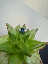 Load image into Gallery viewer, 9ct White Gold Konerupine & Diamond Ring