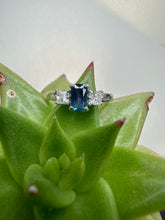 Load image into Gallery viewer, 9ct White Gold Konerupine & Diamond Ring