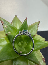 Load image into Gallery viewer, 9ct White Gold Konerupine & Diamond Ring