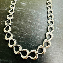 Load image into Gallery viewer, Sterling Silver Interlinking Heavy Necklace Chris Lewis