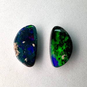 Pair of Boulder Opals 3.64ct
