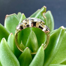 Load image into Gallery viewer, Pre-loved 18ct Yellow Gold Diamond Bubble Ring