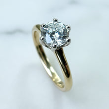 Load image into Gallery viewer, 9ct Yellow Gold 1.01ct Lab-Grown Diamond Ring