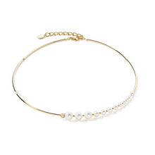 Load image into Gallery viewer, Coeur De Lion Necklace - Asymmetry Freshwater Pearls