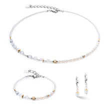Load image into Gallery viewer, Coeur De Lion Necklace Princess Fusion Pearls bicolour