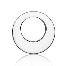 Load image into Gallery viewer, Sterling Silver Hand-Stamped Tapered Disc Pendants