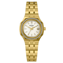 Load image into Gallery viewer, Rotary Brilliance Watch In Gold