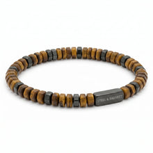 Load image into Gallery viewer, Knox Tiger Eye Gemstone Bead Bracelet