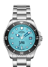Load image into Gallery viewer, Rotary Seamatic 300 Automatic Watch With A Blue Watch Face