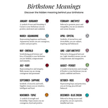 Load image into Gallery viewer, January Burgundy Crystal Birthstone Bracelet