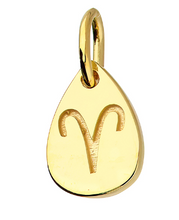 Load image into Gallery viewer, Gold Plated Star-sign Pendants / Charms