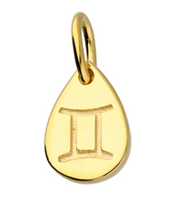 Load image into Gallery viewer, Gold Plated Star-sign Pendants / Charms