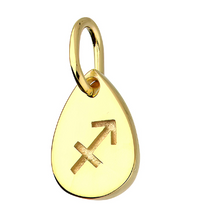 Load image into Gallery viewer, Gold Plated Star-sign Pendants / Charms
