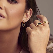 Load image into Gallery viewer, Hot Diamonds HD X JJ Black Onyx Oval Ring