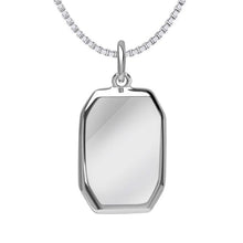Load image into Gallery viewer, Fred Bennett Steel Octogan Pendant