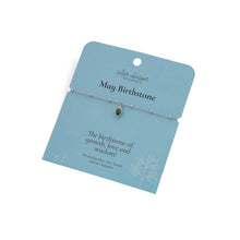 Load image into Gallery viewer, Sterling Silver May Bracelet