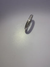 Load and play video in Gallery viewer, 9ct White Gold Diamond Eternity Ring