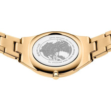 Load image into Gallery viewer, Ultra Slim Ladies Polished/Brushed Gold Bering Watch
