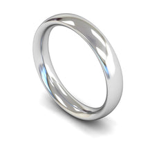 Load image into Gallery viewer, 5mm Traditional Court Wedding Ring, Silver, White Gold, Yellow Gold, Rose Gold, Platinum