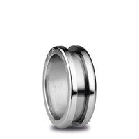 Load image into Gallery viewer, Arctic Symphony Polished Stainless Steel Ring