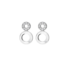 Load image into Gallery viewer, Hot Diamonds Balance White Topaz Earrings
