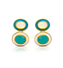 Load image into Gallery viewer, Moonstone Bon Bons Earrings