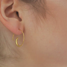 Load image into Gallery viewer, Angel Wings Hoops