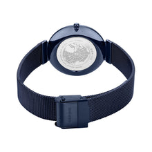 Load image into Gallery viewer, Ladies Bering Classic Polished Blue Watch 18132-398
