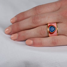 Load image into Gallery viewer, Love Heart Ring in Pink