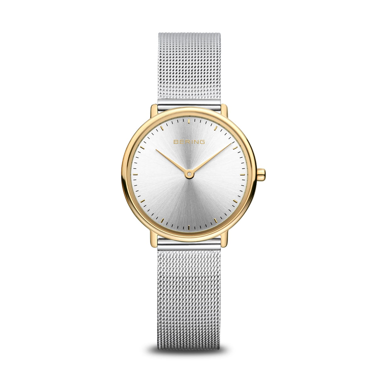 Ladies Bering Ultra Slim Polished Gold Watch 15729-010