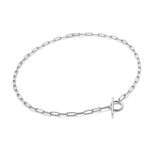 Load image into Gallery viewer, Hot Diamonds Linked T-Bar Necklace
