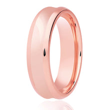 Load image into Gallery viewer, Concave Band With Beveled Edge