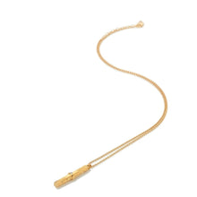 Load image into Gallery viewer, Jac Jossa Hope Bar Pendant - Vertical